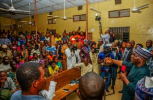 02063c7b-1a9a-4809-9740-e4b83adbf940-300x197 Gov. AbdulRazaq Hosts Eruku Community, CAN Leaders, Condemns Attacks on Worshippers and Farmers