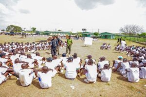 448640b1-74c8-47b4-8b40-f14f1bb558cc-300x200 Gov AbdulRazaq Charges 2,600 Newly Recruited Forest Guards At Training Ground