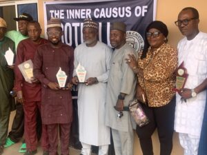 IMG_2746-300x225 Mogaji Receives Sports Development Award from Inner Caucus of Football Legends